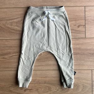 Wooly doodle harem joggers light green